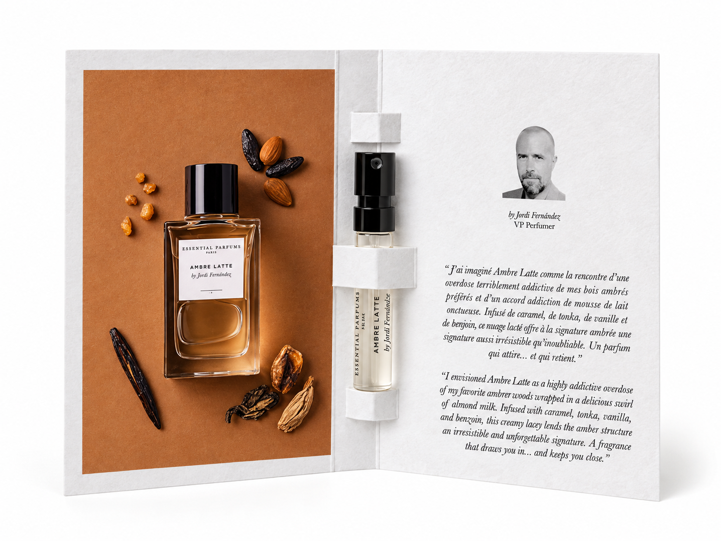 Essential Parfums Ambre Latte vzorek 2 ml